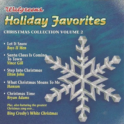 CD Amy Grant, The Carpenters, Elthon John Walgreens Holiday Favorites Christmas