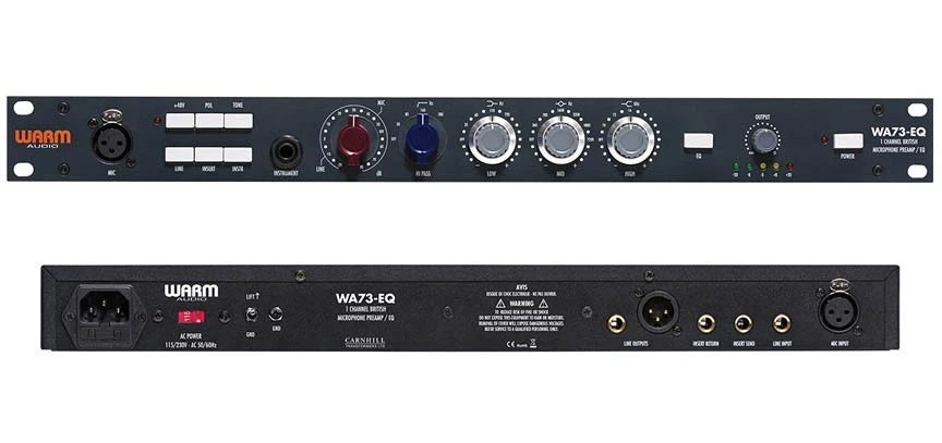 Warm Audio WA73-EQ Single Channel Neve 1073-Style Mic Pre w/EQ UPC 713541493162 - Image 2 of 3
