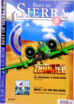 IBM PC -- THE BEST OF SIERRA NR. 10: SILENT THUNDER (SIERRA - CD-ROM)