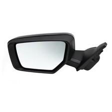 Driver Side Mirror Gloss Black Compatible with 2014-2019 Impala w/Manual Left