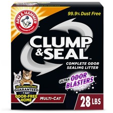 Arm Hammer Clump Seal Cat Litter Odor Blasters 28 lbs