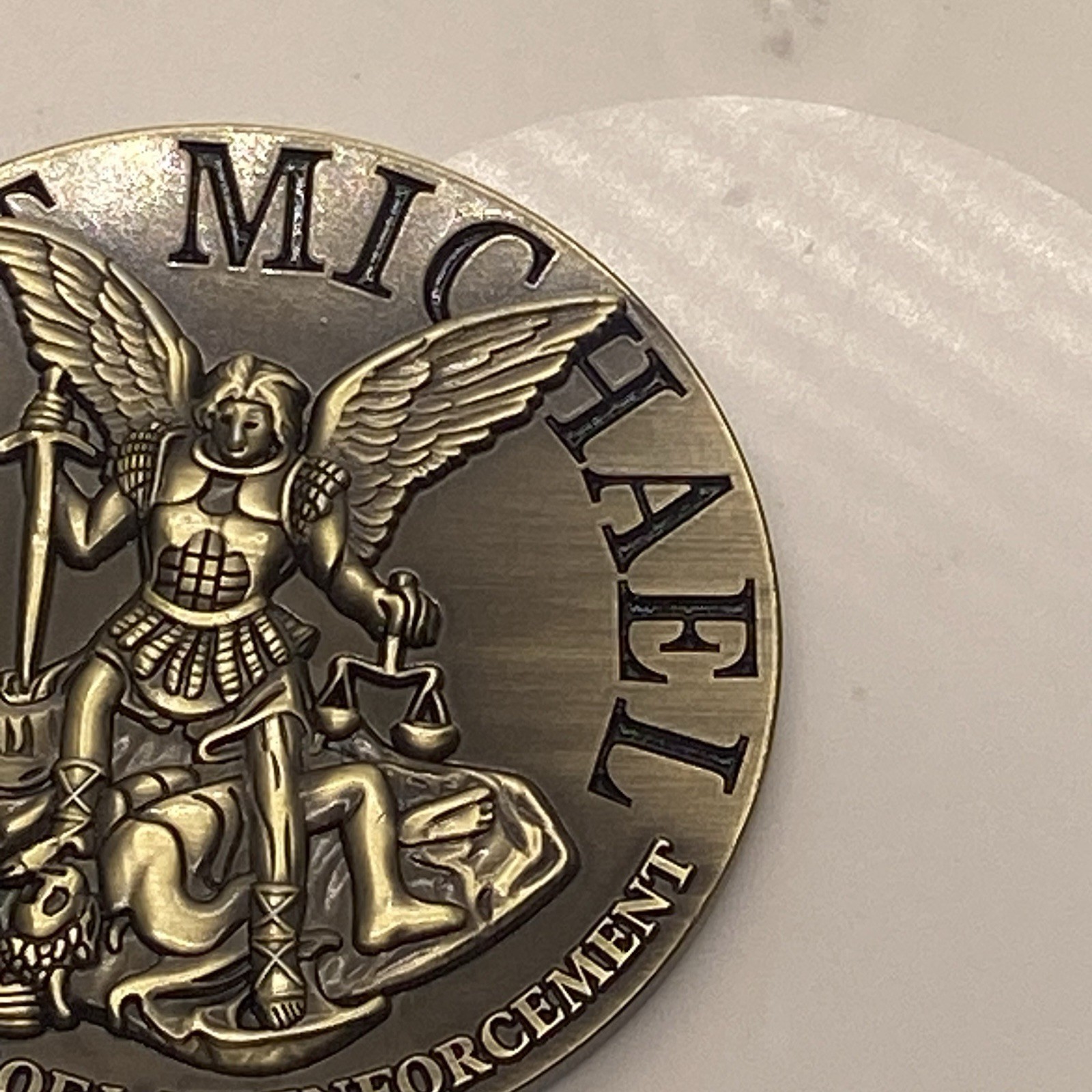 US Secret Service St. Michael Police Challenge Coin USSS Patron Saint Officer LE