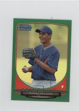2013 Bowman Chrome Minis Green Refractor 56/75 Danny Salazar #93 0b0