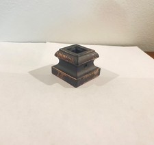 30 Pc Baluster Shoes Stair Flat Shoe Aluminum with Screw Holes Oil Rubbed Bronze