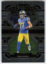2023 Panini Select #56 Puka Nacua FOOTBALL Los Angeles Rams