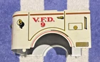 Marx Lumar Pumper Fire Truck Open Cab Sheetmetal