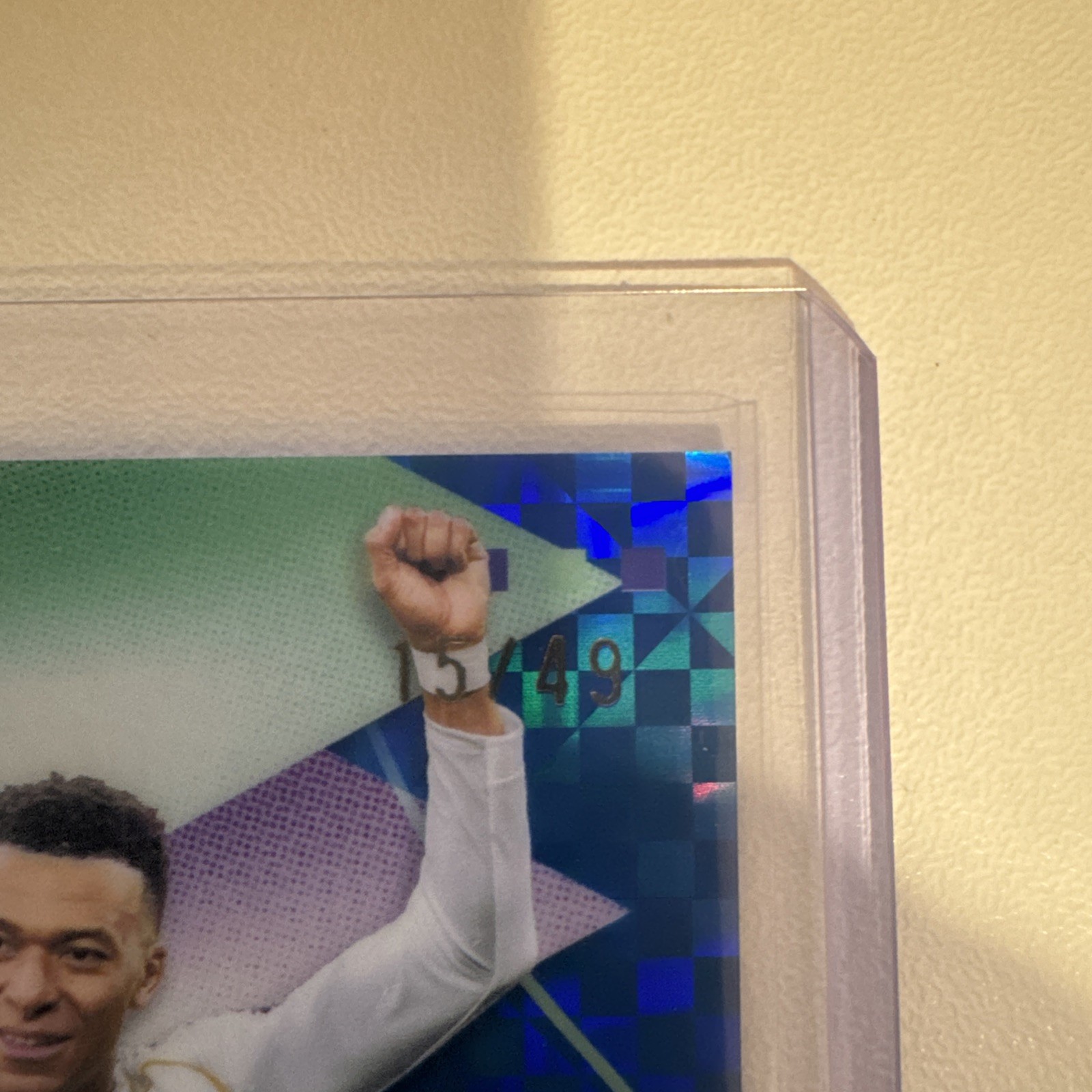 2026 Topps Finest Kylian Mbappe 528 Refractor /49 - Rare - Real Madrid - NM view 4
