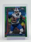 2025 Topps Chrome Football Football Leather Green Refractor Keon Coleman #30