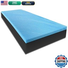 FoamTouch 3"x30"x80" Camper/RV Bunk Mattress Gel Memory Foam Charcoal -No Cover