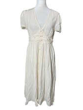 by the river babydoll dress boho cottagecore Sz M