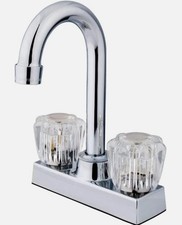 Kingston Brass KB461 supreme collection 4" centerset bar faucet chrome finish