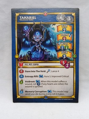 Super Dungeon Explore Tahariel Card Only