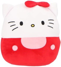 PELUCHE SQUISHY HELLO KITTY 32 CM CUSCINO SUPER SOFT ORIGINALE DISNEY