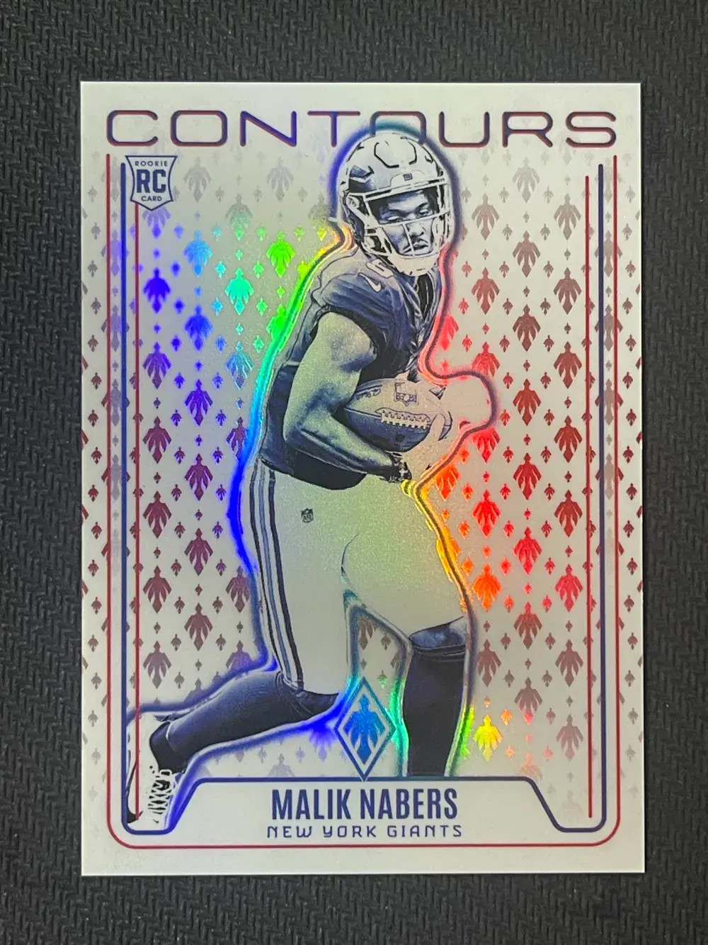 2024 Panini Phoenix Contours Red 23/99 Malik Nabers #CON-MNS Rookie RC JP