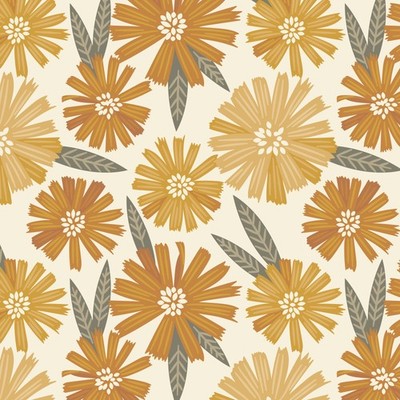 Aster Blooms in Ivory Amber | Falling Into Autumn | Cloud9