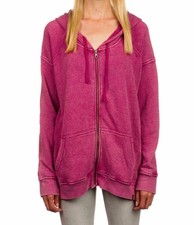 Volcom Zip Hoodie Oversized Sweater Pulli Pul...