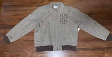 Aime Aimé Leon Dore ALD x New York Mets Wool Varsity Jacket 'Brown' FW25 Size XL