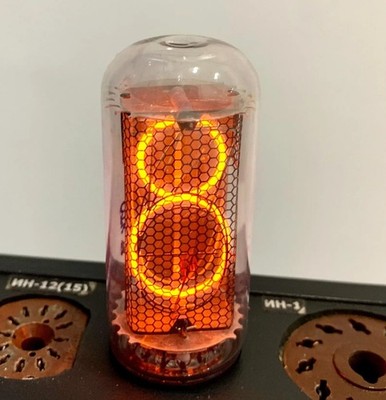 5pcs IN-18 IN18  Nixie tube  Vintage clock OTK USSR Soviet Same Date NEW NOS