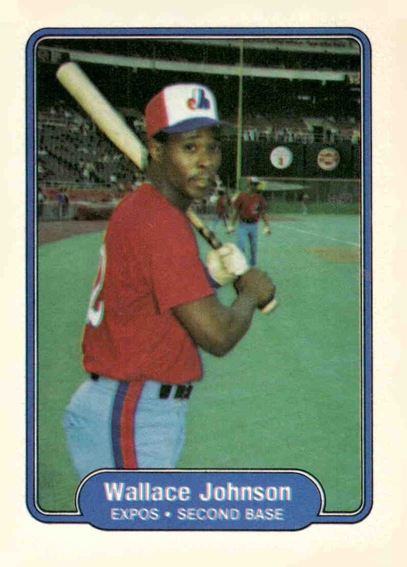 1982 Fleer #192 Wallace Johnson