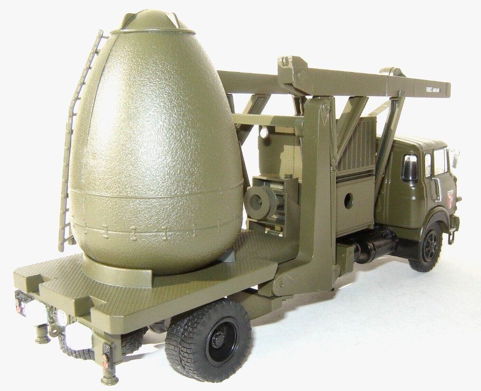 Camion militaire miniature Berliet VTC 2018 IXO 1/43 en métal injecté de collection - 2