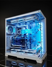 VIXIA WATER COOLED PC 4K RTX 5080  INTEL ULTRA 7 265K DDR5 32GB 2TB NVME WHITE