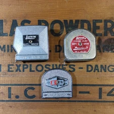 Vintage USA Tape Measure Lot, (3)