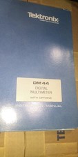 Multimetro digitale TEktron;ics DM44 con opzioni manuale istruzioni