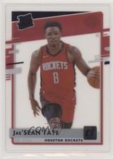 2020-21 Panini Clearly Donruss Rated Rookie Purple Jae'Sean Tate #81 7s2