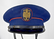 Spanische Polizei Schirmmütze Kappe - Vintage veraltet Tenerife Municipal Memorabilia