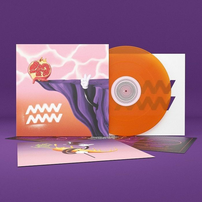 MAN MAN - Carrot On Strings - limited translucent orange vinyl LP + insert