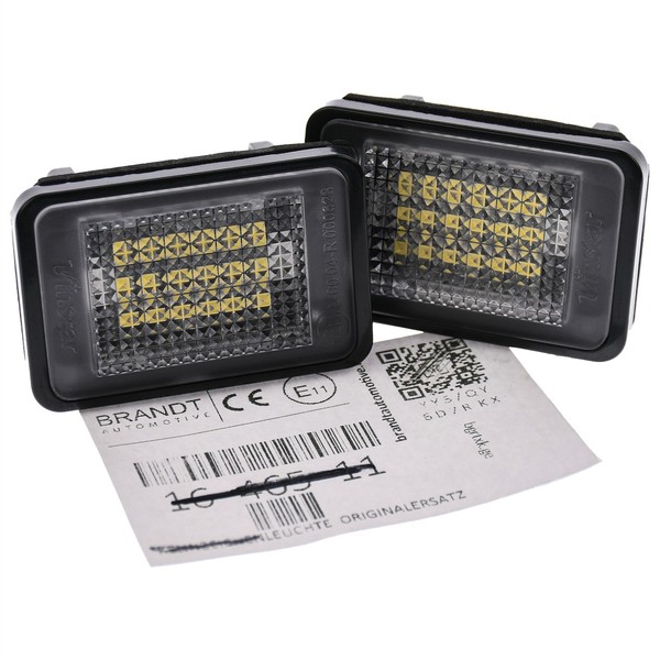 Brandt Kennzeichenbeleuchtung LED FüR Mercedes Benz GLK X204 2008-2015-image