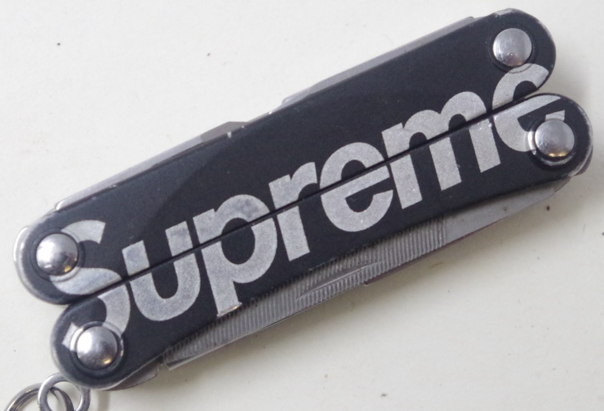 Retired Black Supreme Leatherman Squirt PS4 Multi-Tool Pocket