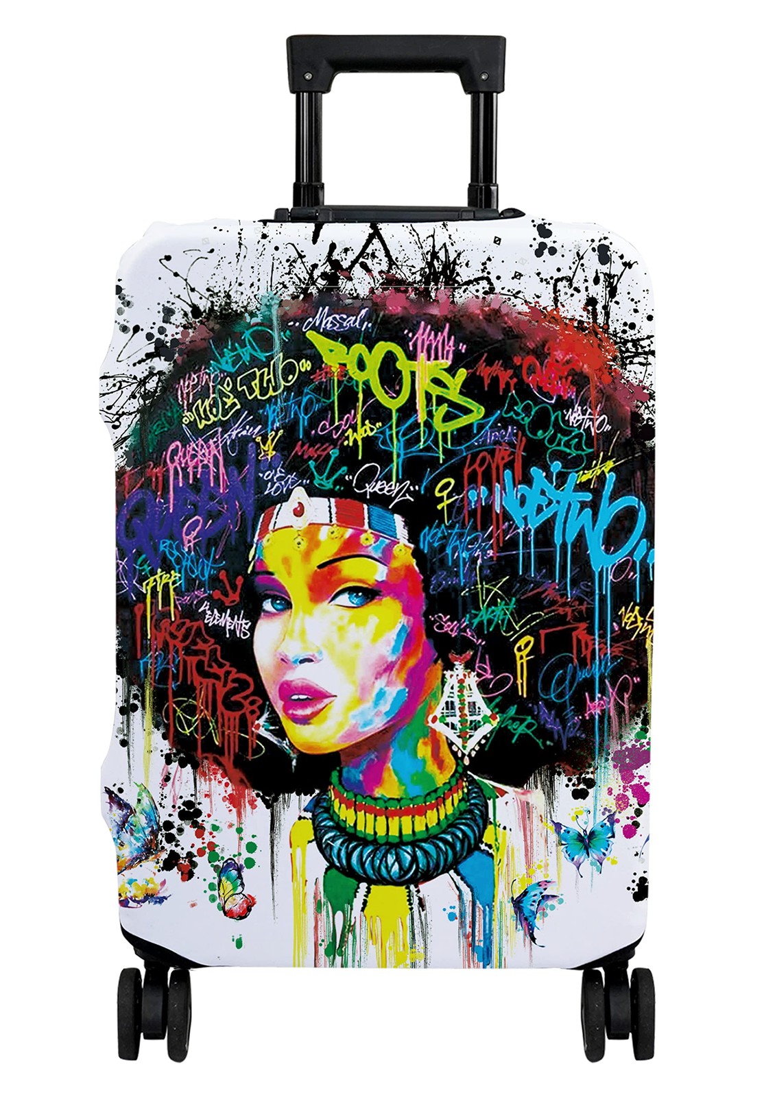 Luggage Cover Approved Travel Suitcase Protector African Ame