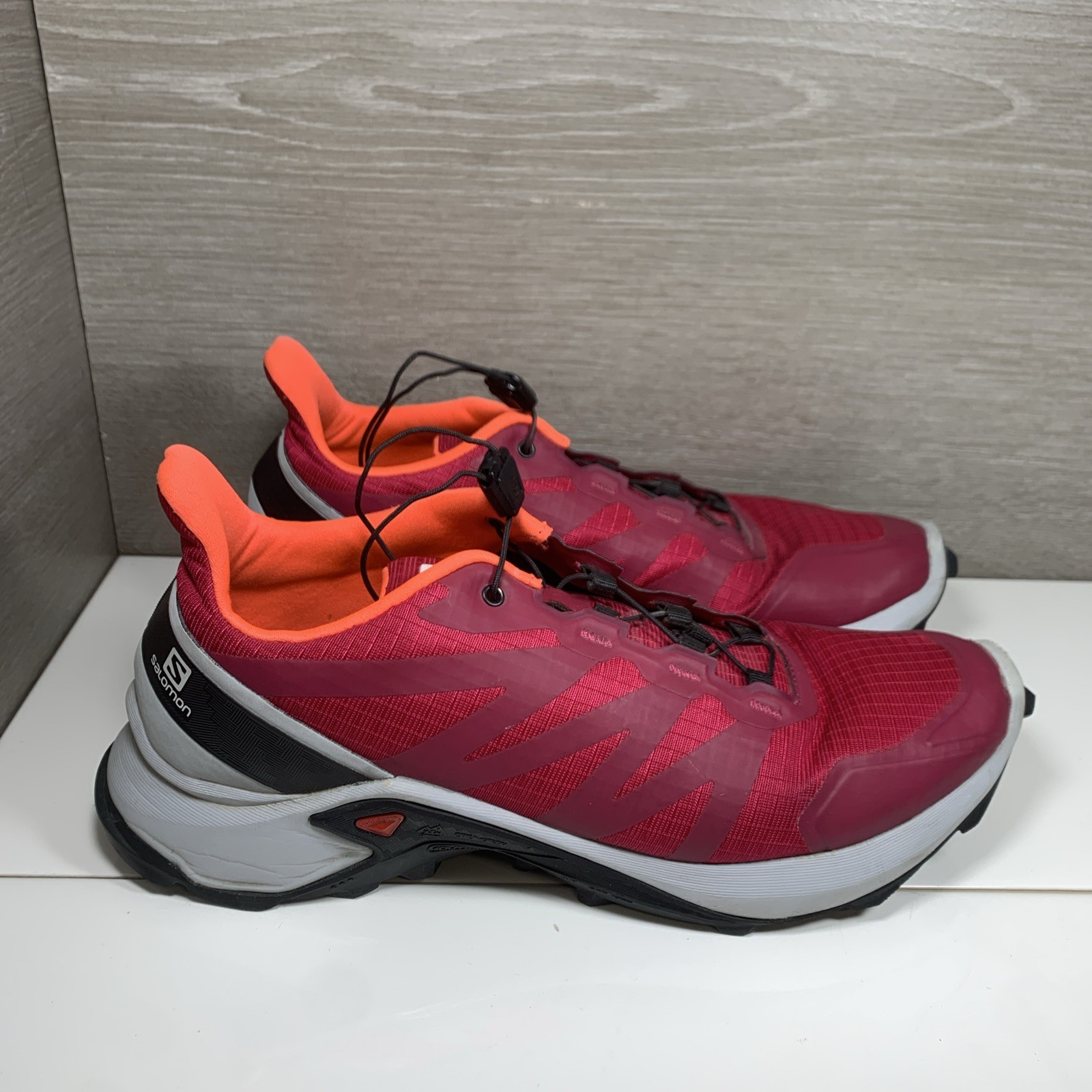 Scarpa da trail donna Salomon Supercross in Cerise rosa donna taglia 9 5