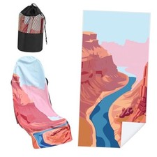 Pack Car Seat Towel Covers with Storage Bag 63 x 3Inch Athletic 2 Grand Canyon