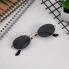 Small Frame Oval Sunglasses