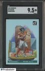 2024 Donruss Downtown #19 Bo Nix Broncos RC Rookie SSP CASE HIT SGC 9.5