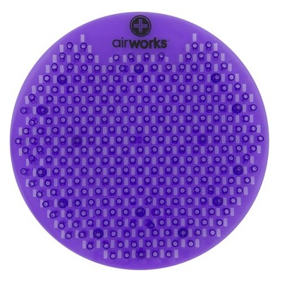 AirWorks WSFUS236-BX Awsfus236-Bx Splash Free Urinal Screen, Lavender Meadow, Li