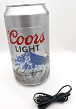 Coors Light Mini Fridge  Koolatron 8-Can Beer Can Cooler , Missing shelve,Tested