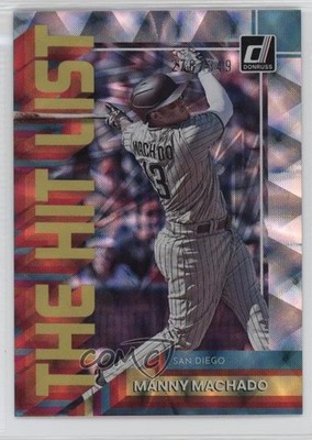2022 Panini Donruss The Hit List Silver 276/349 Manny Machado #THL-11 4at