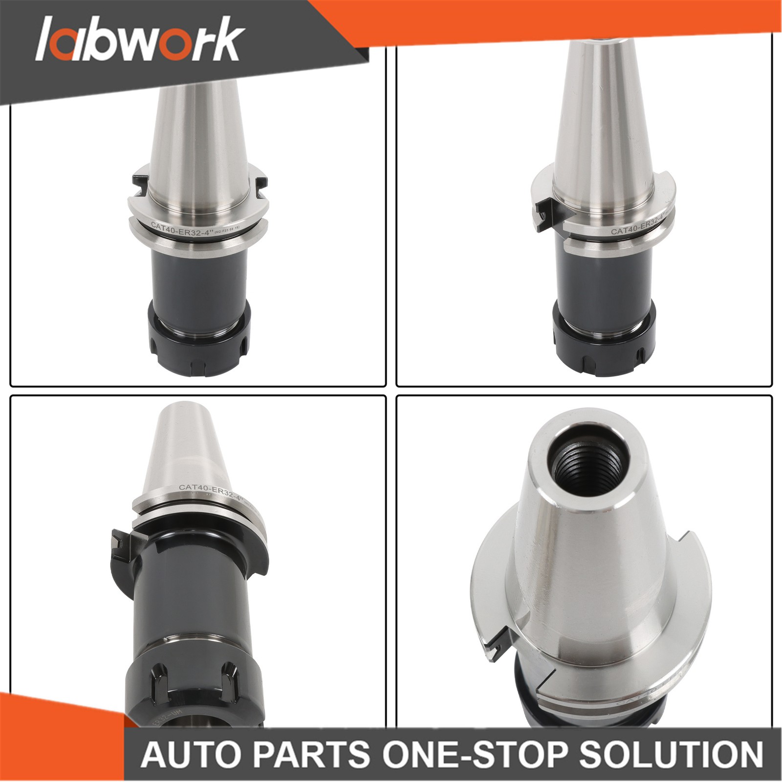 Labwork Precision Balanced CAT40-ER32-4 Collet Chuck Tool Holder 3pcs 25000 RPM thumbnail 21