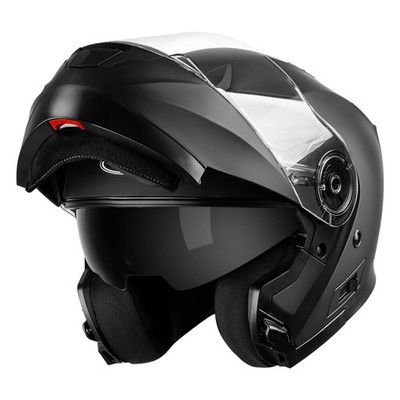 YEMA Modular Motorcycle Helmets, DOT Approved Full Face Motorcycle Helmet wit...
