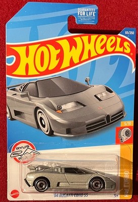 HOT WHEELS '94 BUGATTI EB110 SS SILVER 65/250 . SEE COMBINED OFFERS!