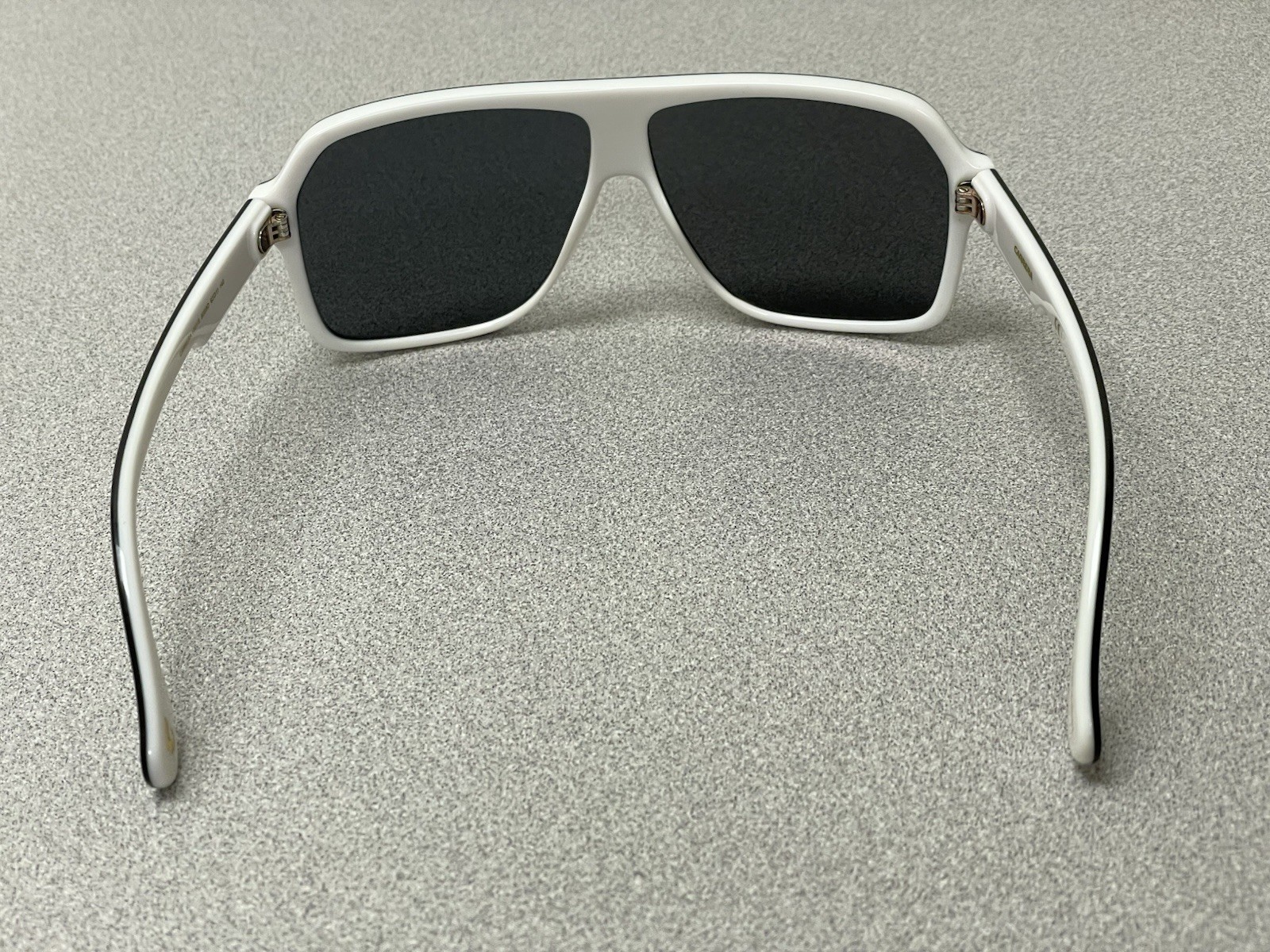 Carrera 1001/S 80S 9O Rectangular Sunglasses Whit… - image 5