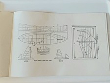 FOREST & STREAM 1898 Nautical & Maritme Blueprint Plate Canoe Sail Rowboat Set50