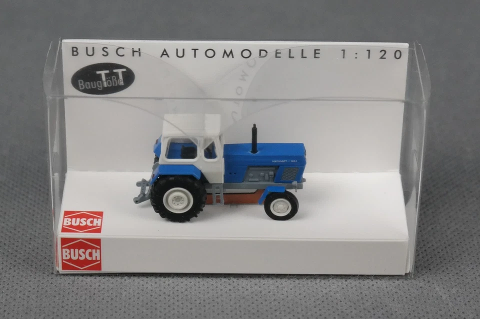 BUSCH 8702 TT 1:120 - Traktor »Fortschritt« blau/weiß - NEUWARE! - Bild 2 von 4
