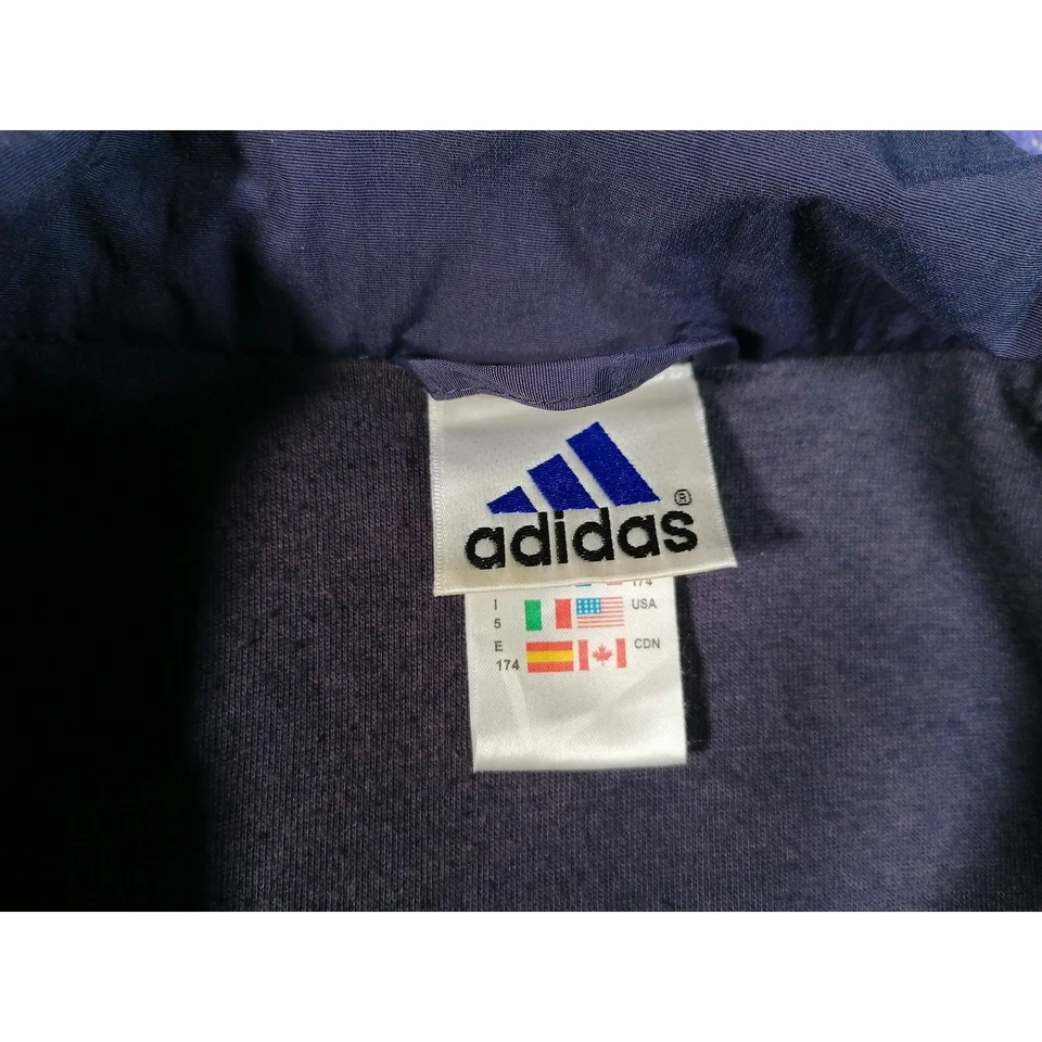 Giacca Da Track Adidas Grigia Media Top Da Tuta Vintage Y2K Soft Shell - Immagine 3 di 4