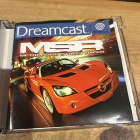 MSR Metropolis Street Racer for Sega Dreamcast PAL Case Broken ,