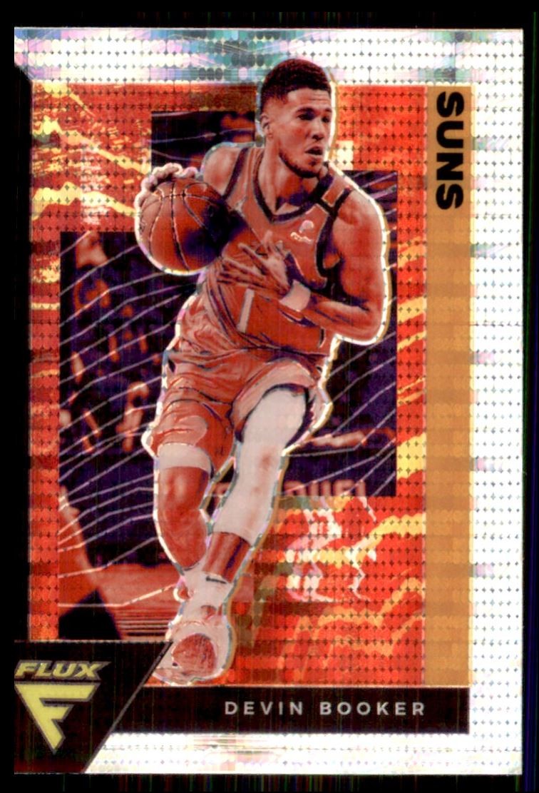 2020-21 Flux Silver Pulsar Prizm #140 Devin Booker Phoenix Suns