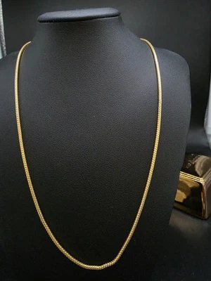 Halskette Schlangenkette 45cm Gelbgold 333 / 8 Karat Zeitlos elegant - Bild 1 von 3